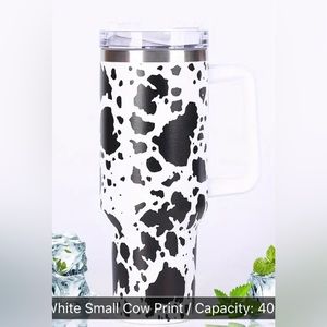 Cow Print Insulated Tumbler
